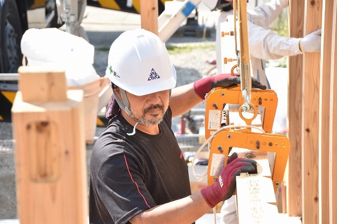 福岡県朝倉郡筑前町東小田01　注文住宅建築現場リポート⑤　～上棟式～