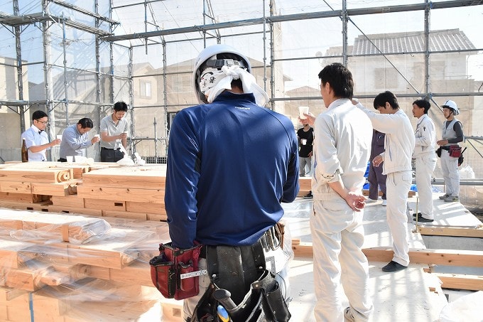 「朝倉郡筑前町東小田01」注文住宅現場リポート⑤【上棟式】