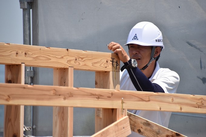 「朝倉郡筑前町東小田01」注文住宅現場リポート⑤【上棟式】