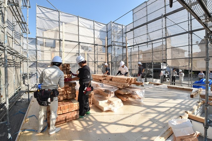 「朝倉郡筑前町東小田01」注文住宅現場リポート⑤【上棟式】