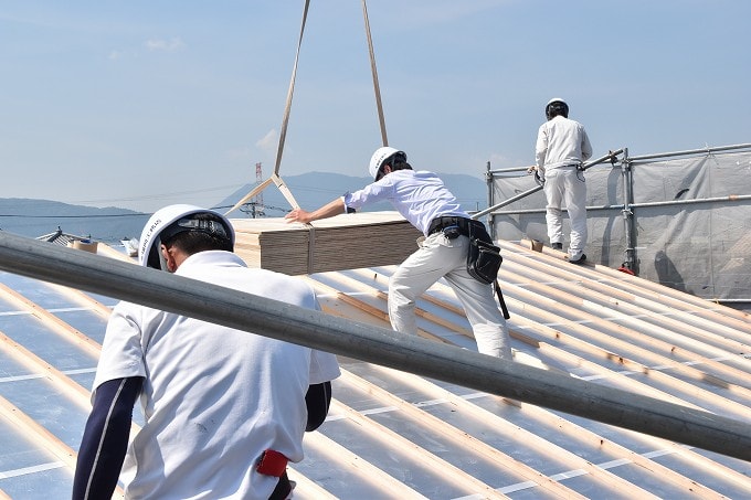 「朝倉郡筑前町東小田01」注文住宅現場リポート⑤【上棟式】