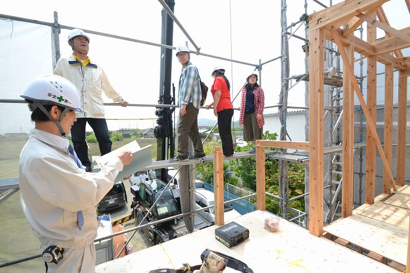 福岡県福津市03　注文住宅建築現場リポート④　～上棟式～