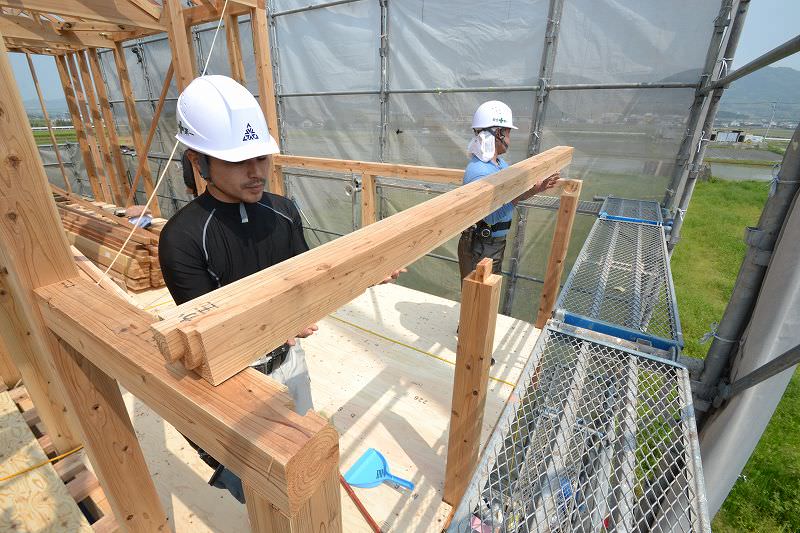 「福津市03」注文住宅現場リポート④【上棟式】