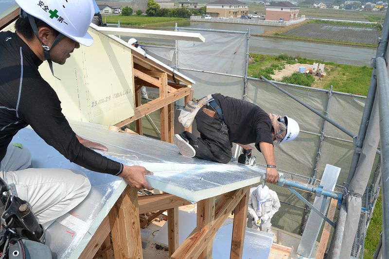 福岡県福津市03　注文住宅建築現場リポート④　～上棟式～