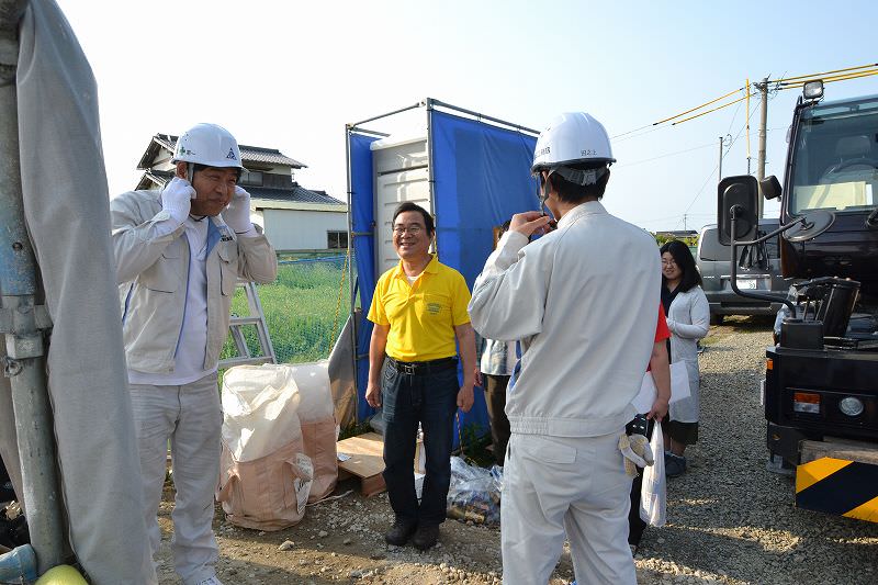 福岡県福津市03　注文住宅建築現場リポート④　～上棟式～