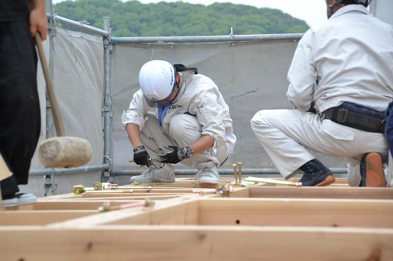 福岡県福津市03　注文住宅建築現場リポート④　～上棟式～