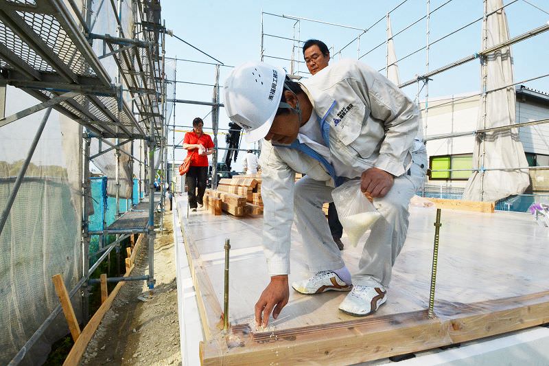 福岡県福津市03　注文住宅建築現場リポート④　～上棟式～