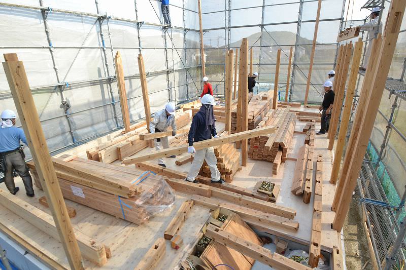 「福津市03」注文住宅現場リポート④【上棟式】