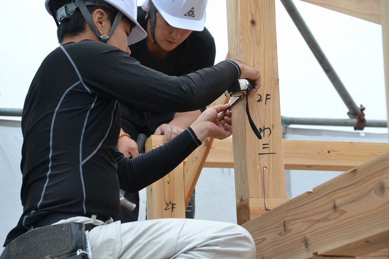 福岡県福津市03　注文住宅建築現場リポート④　～上棟式～