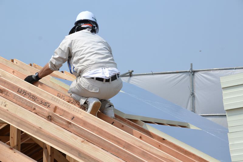 福岡県福津市03　注文住宅建築現場リポート④　～上棟式～