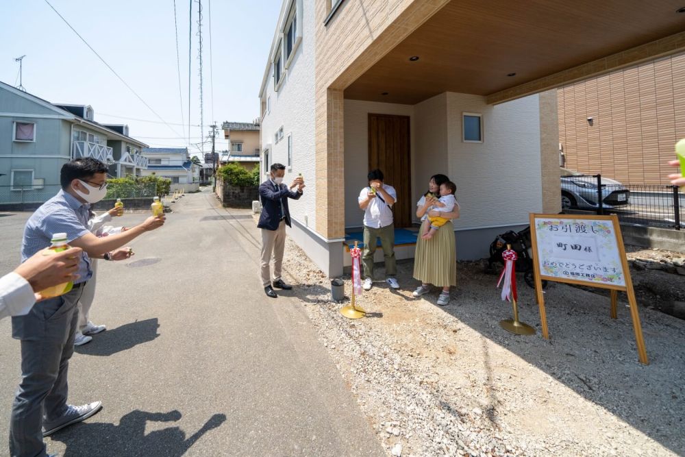 「久留米市01」注文住宅現場リポート⑪【お引き渡し式】