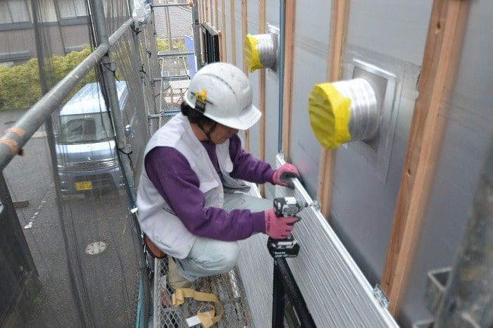 「福津市04」注文住宅現場リポート⑦【外装工事】【サイディング】