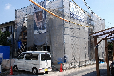 福岡市南区花畑01　注文住宅建築現場リポート⑥