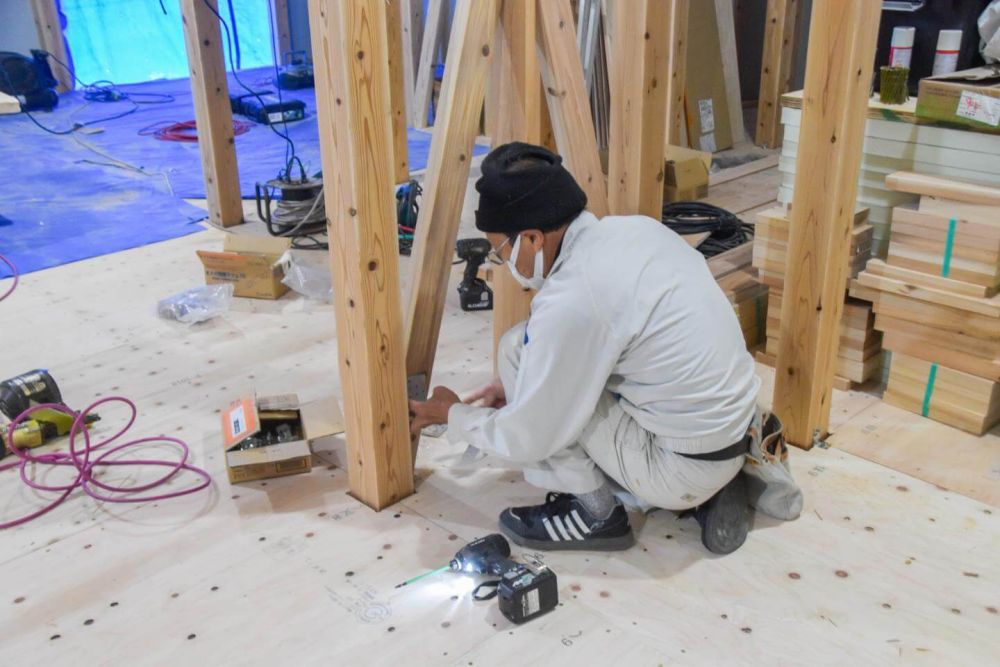「福津市東福間01」注文住宅現場リポート④【木工事】【サッシ】