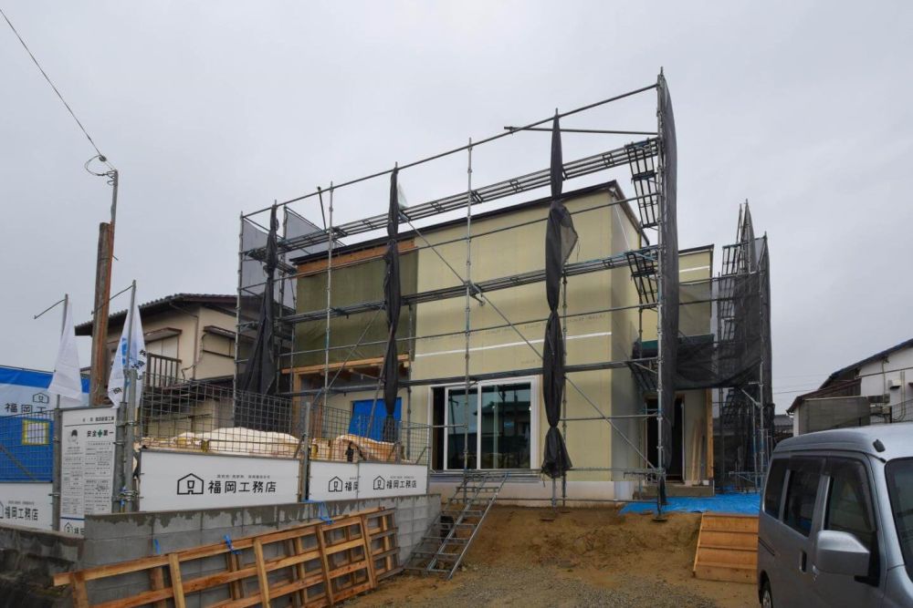 「福津市東福間01」注文住宅現場リポート④【木工事】【サッシ】