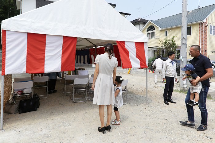 福岡市城南区01　注文住宅建築現場リポート①　～地鎮祭～　