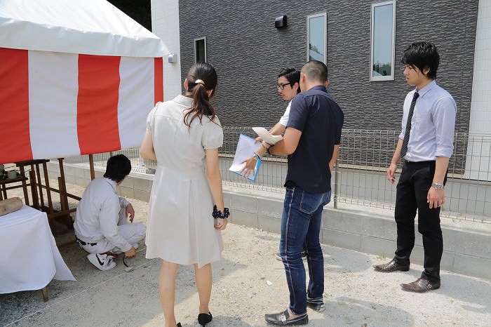 「福岡市城南区01」注文住宅現場リポート①【地鎮祭】