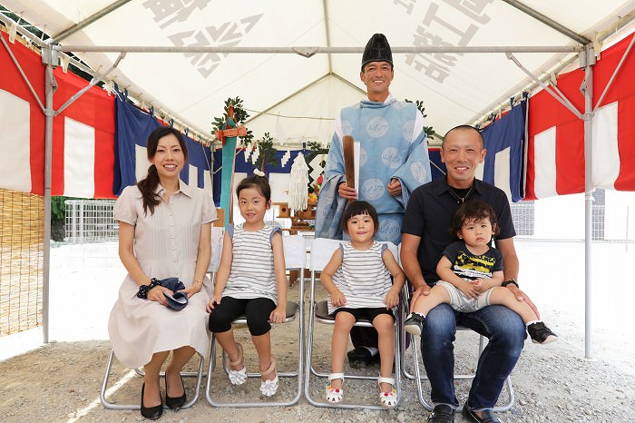 福岡市城南区01　注文住宅建築現場リポート①　～地鎮祭～　