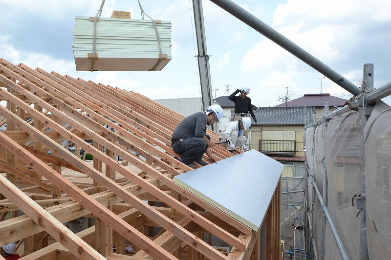 「福岡市南区皿山02」注文住宅現場リポート④【上棟式】