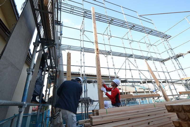 「福岡市南区皿山02」注文住宅現場リポート④【上棟式】