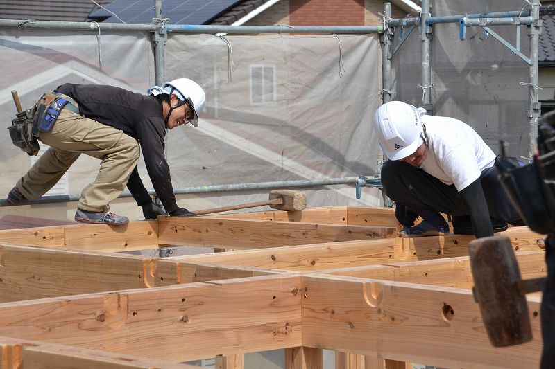 福岡市南区皿山02　注文住宅建築現場リポート④　～上棟式～