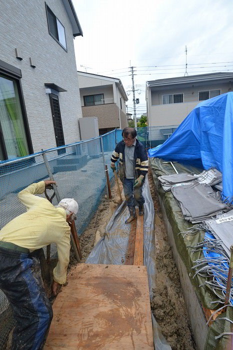 福岡市南区柏原02　注文住宅建築現場リポート⑤