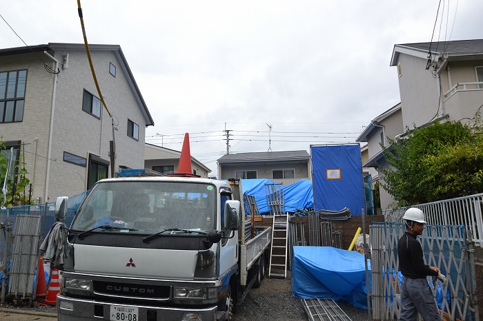 福岡市南区柏原02　注文住宅建築現場リポート⑤