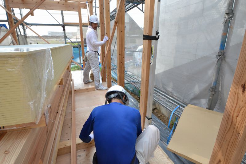 「福岡市南区03」注文住宅現場リポート⑥【上棟式】