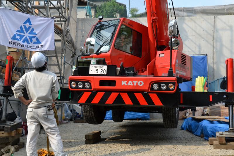 福岡市南区03　注文住宅建築現場リポート⑥　～上棟式～