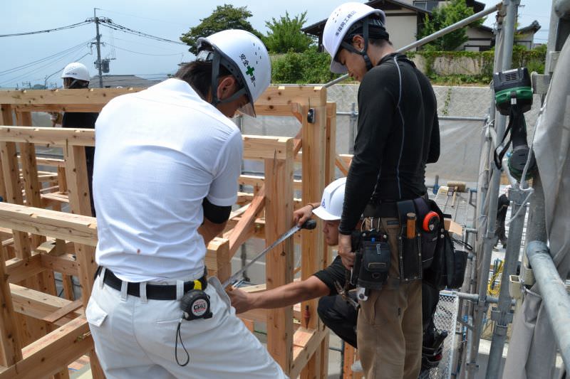 「福岡市南区03」注文住宅現場リポート⑥【上棟式】