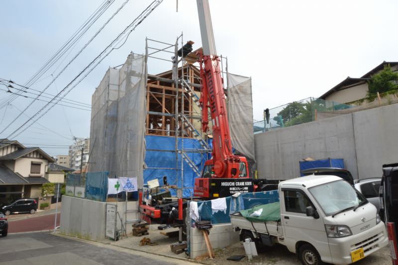 福岡市南区03　注文住宅建築現場リポート⑥　～上棟式～