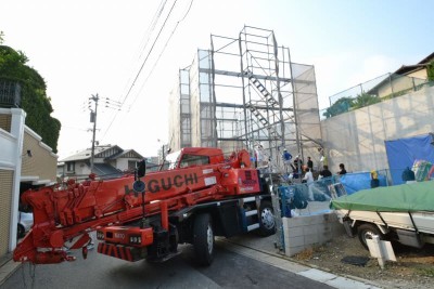 福岡市南区03　注文住宅建築現場リポート⑥　～上棟式～