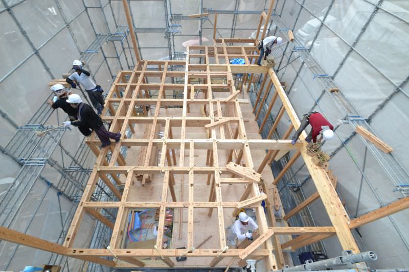 「福岡市南区03」注文住宅現場リポート⑥【上棟式】