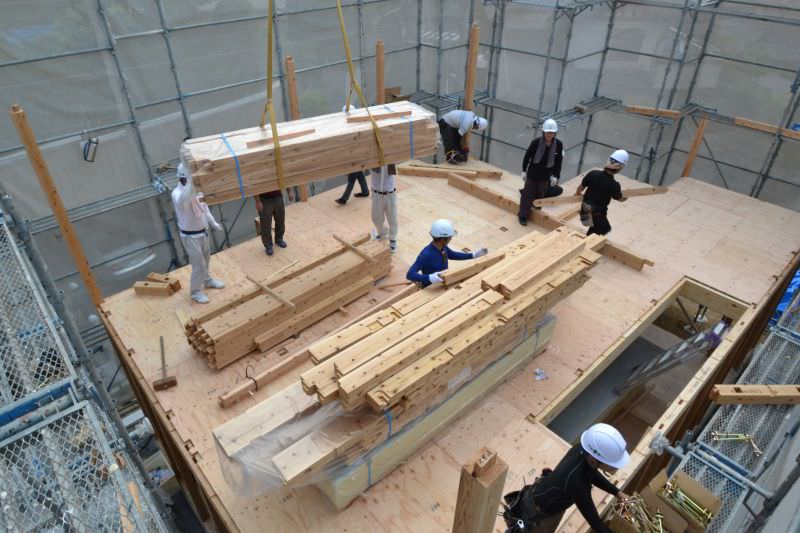 「福岡市南区03」注文住宅現場リポート⑥【上棟式】
