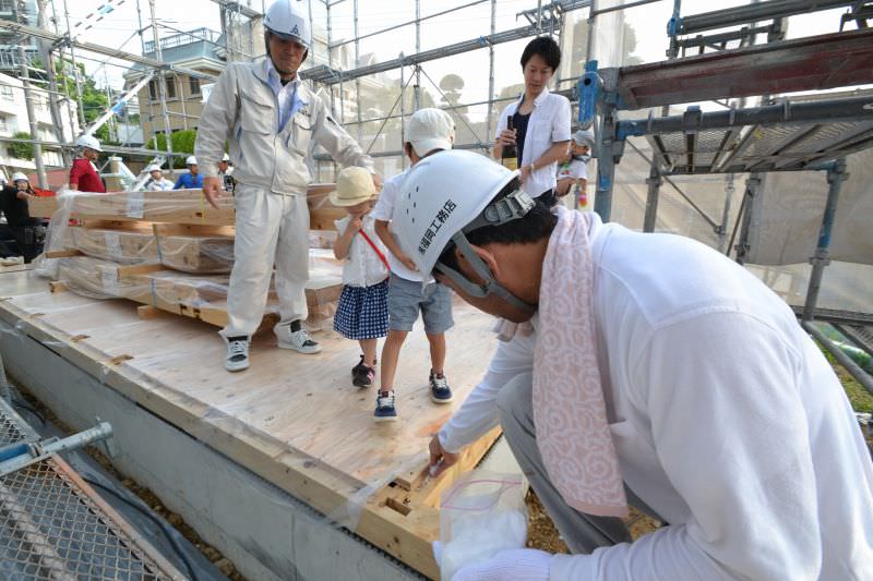 「福岡市南区03」注文住宅現場リポート⑥【上棟式】