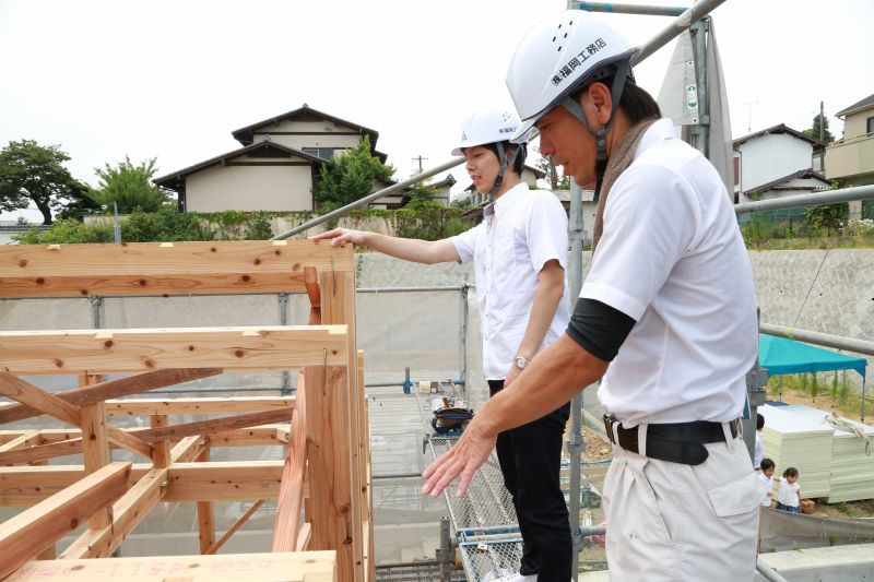 福岡市南区03　注文住宅建築現場リポート⑥　～上棟式～