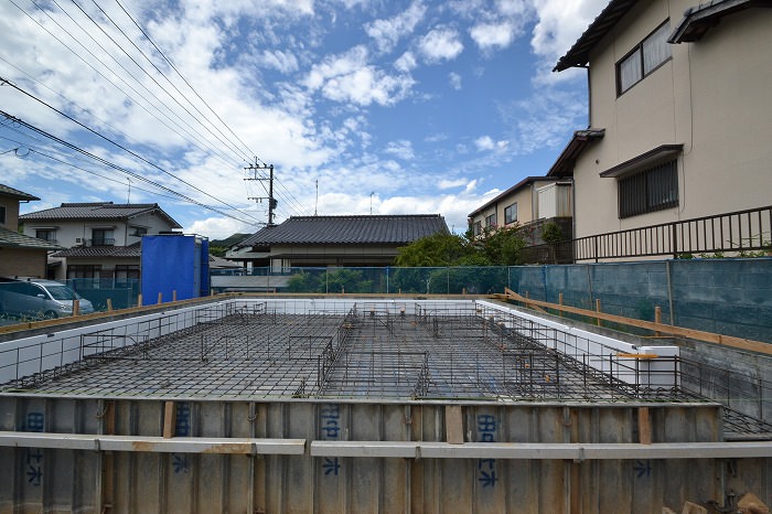 福岡県糟屋郡宇美町01　注文住宅建築現場リポート③