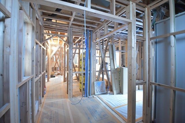「古賀市02」注文住宅現場リポート⑦【木工事】【石膏ボード】