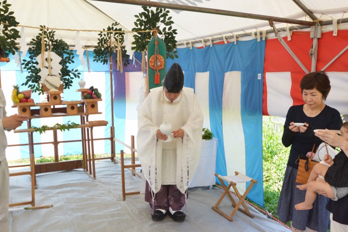 「糸島市01」注文住宅現場リポート①【地鎮祭】