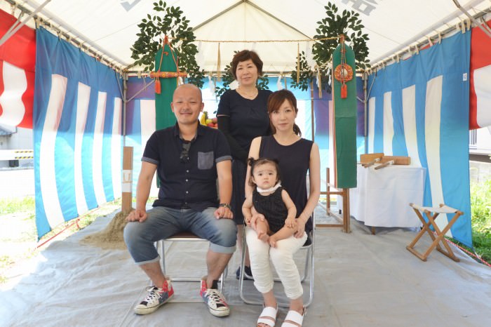 「糸島市01」注文住宅現場リポート①【地鎮祭】