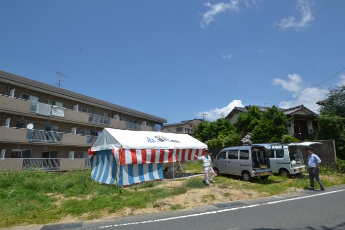 「糸島市01」注文住宅現場リポート①【地鎮祭】
