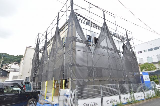 「福岡市東区06」注文住宅現場リポート⑥【木工事】【外断熱材】
