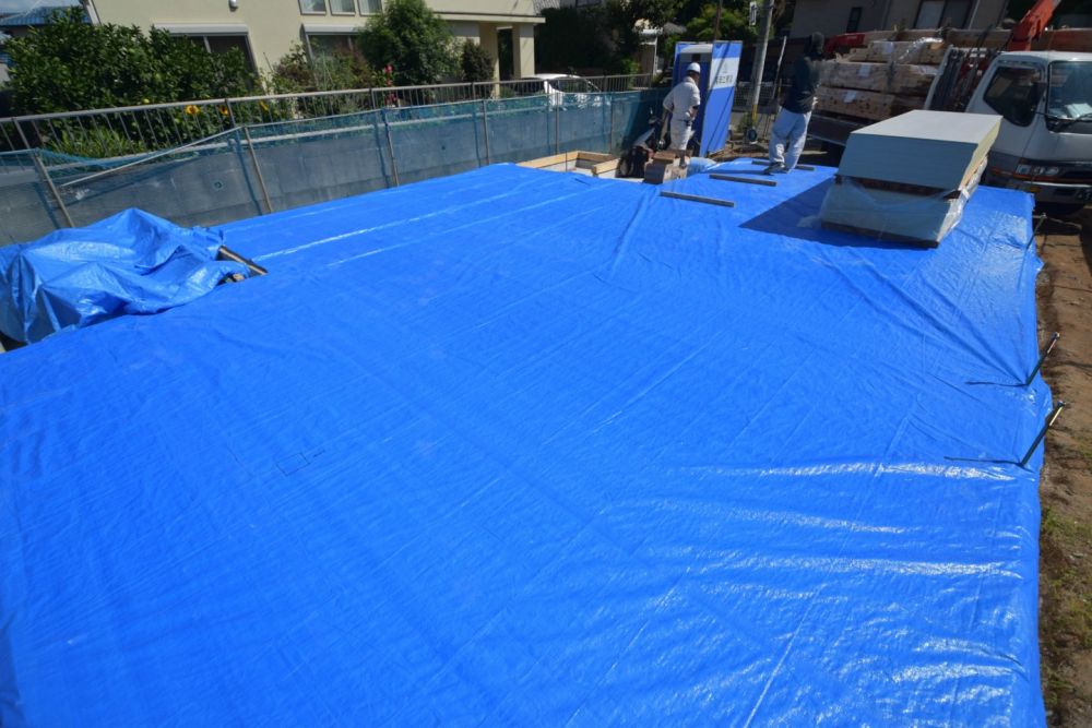 「福岡市城南区07」注文住宅現場リポート③【木工事】【土台敷き】
