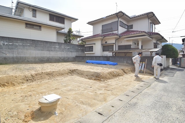 「福岡市早良区04」注文住宅現場リポート①【基礎工事】【遣り方】