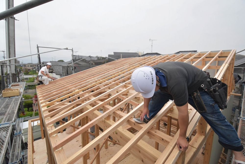 福岡県春日市06　注文住宅現場リポート④　～上棟式～