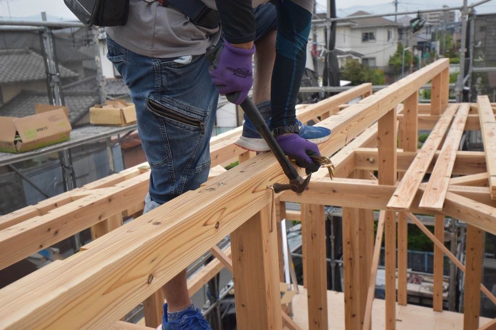 福岡県春日市06　注文住宅現場リポート④　～上棟式～