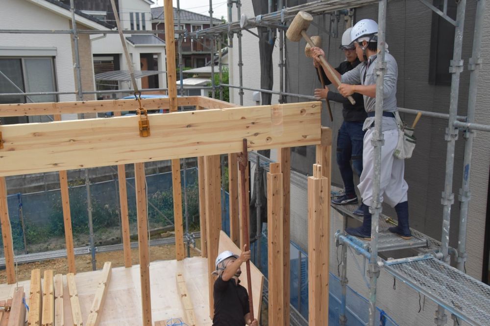 「春日市06」注文住宅現場リポート④【上棟式】