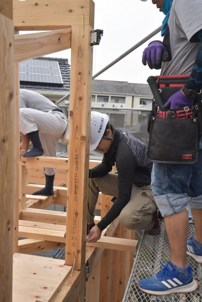 福岡県春日市06　注文住宅現場リポート④　～上棟式～