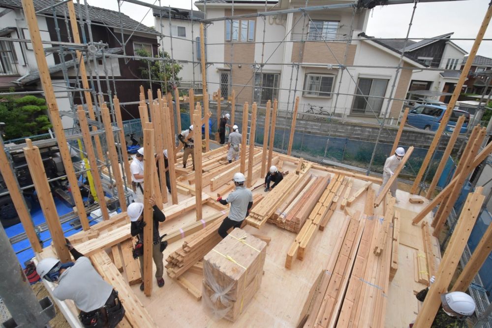 福岡県春日市06　注文住宅現場リポート④　～上棟式～