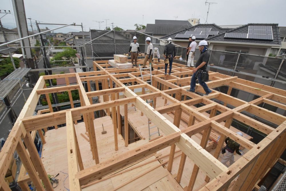 福岡県春日市06　注文住宅現場リポート④　～上棟式～